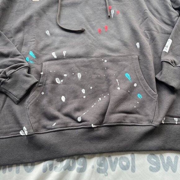 Gallery Dept Hand-Painted Ink Graffiti Hoodie - Picture 4 of 7